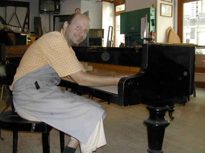 Klaviermacher Werkstatt in Wien